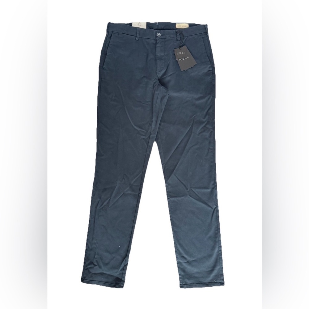 Rye 51 Flex Terry Comfort Stretch Chino Navy NWT